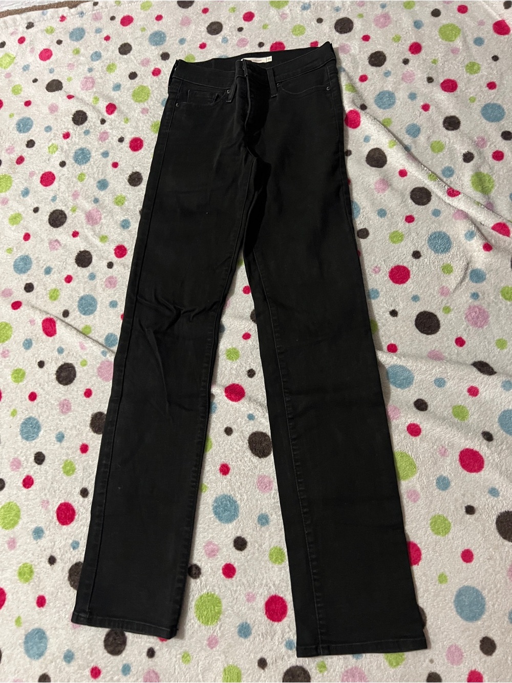 Black Women's Straight Leg Jeans